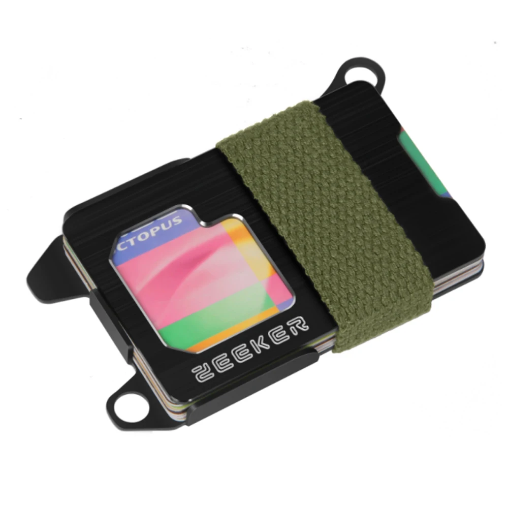Compact Metal Wallet Bank Credit Card Holder