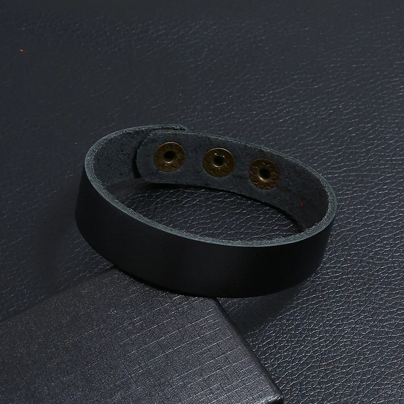 Wide Retro Vintage Punk Style Mens Bracelet