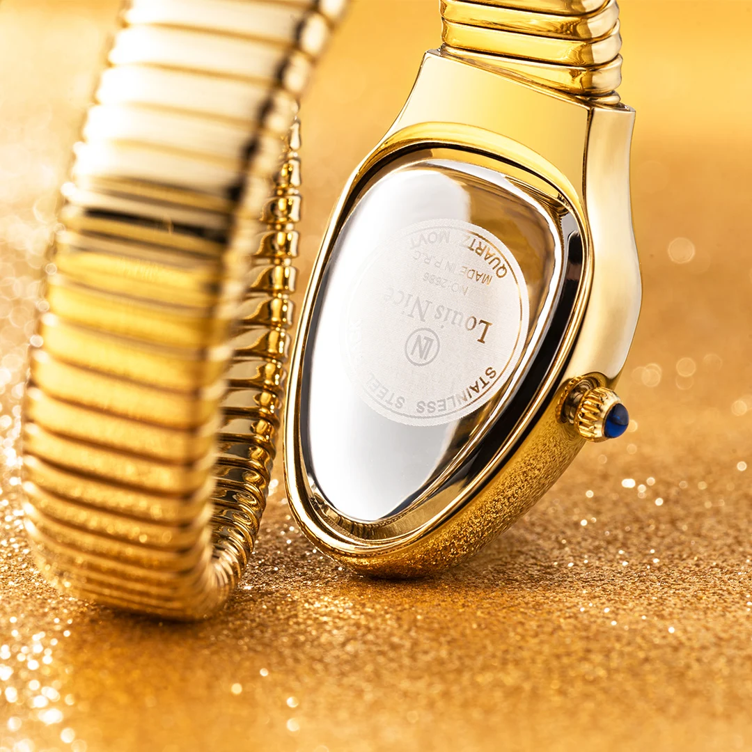 Luxury Snake Full Diamond Ladies Watches