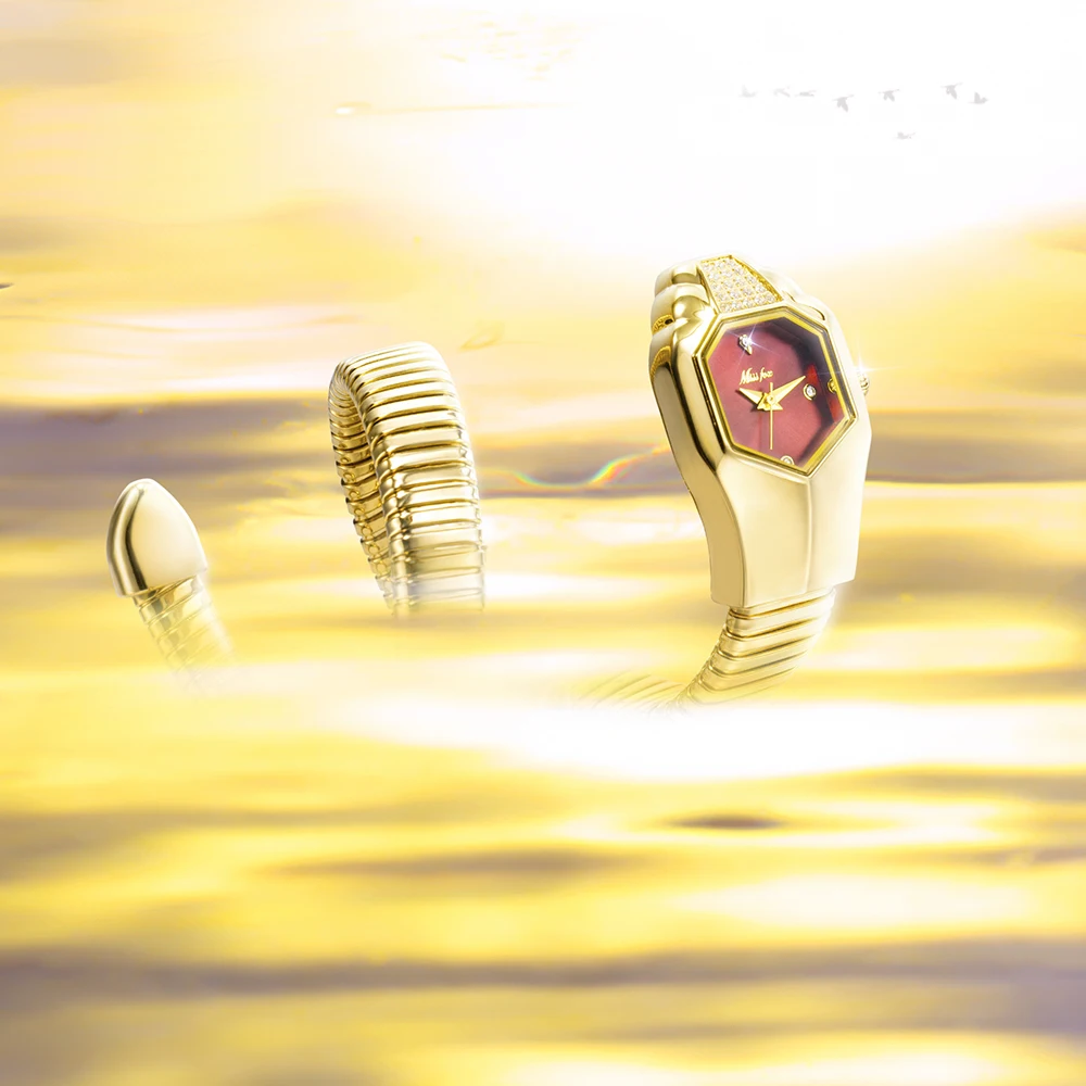 Women's Elegant Stylish Snake Watches