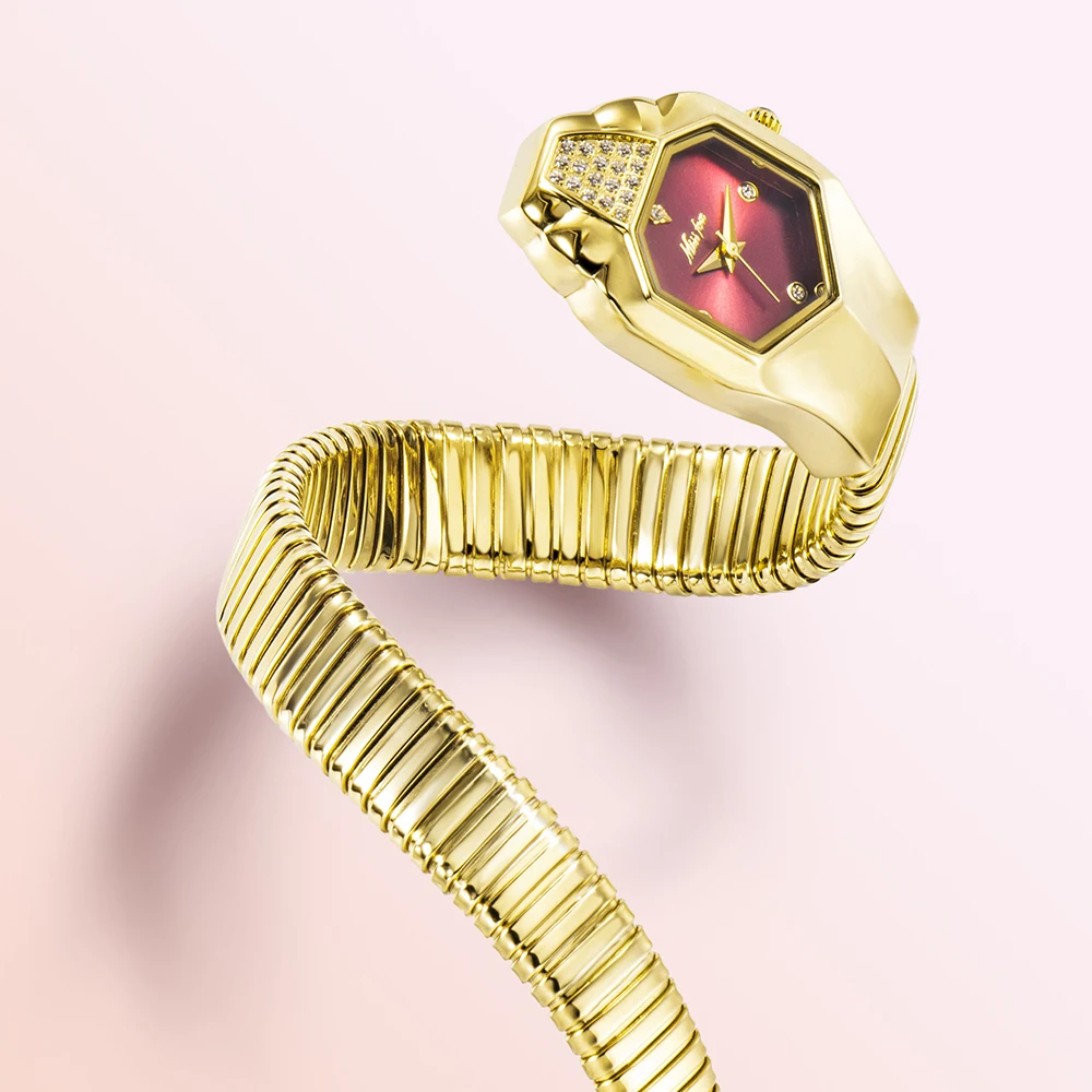 Women's Elegant Stylish Snake Watches