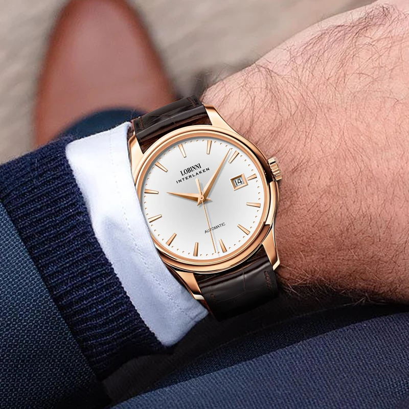 Business Date Seagull Automatic Mechanical Watch