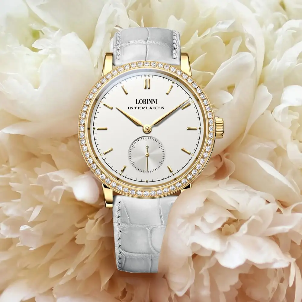 Lobinni Couple Watches Sapphire Vintage Leather