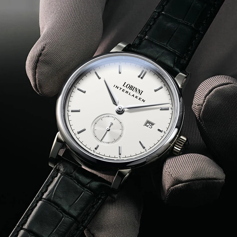Lobinni Couple Watches Sapphire Vintage Leather