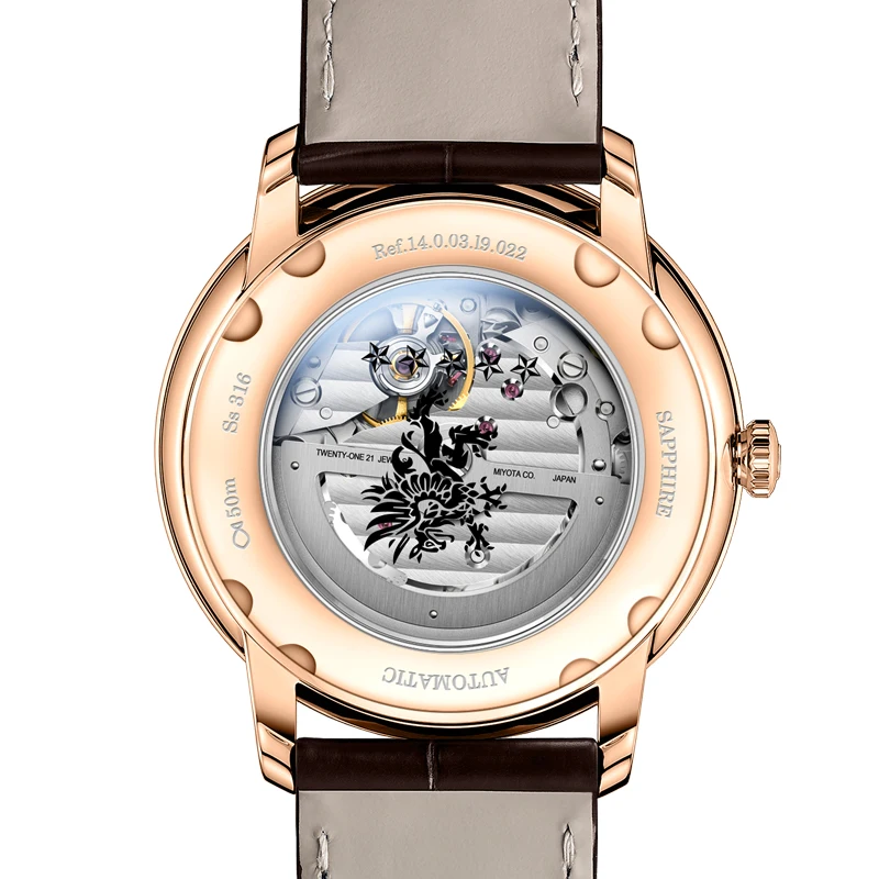 Lobinni Men's Watches Luxury Perpetual Calendar