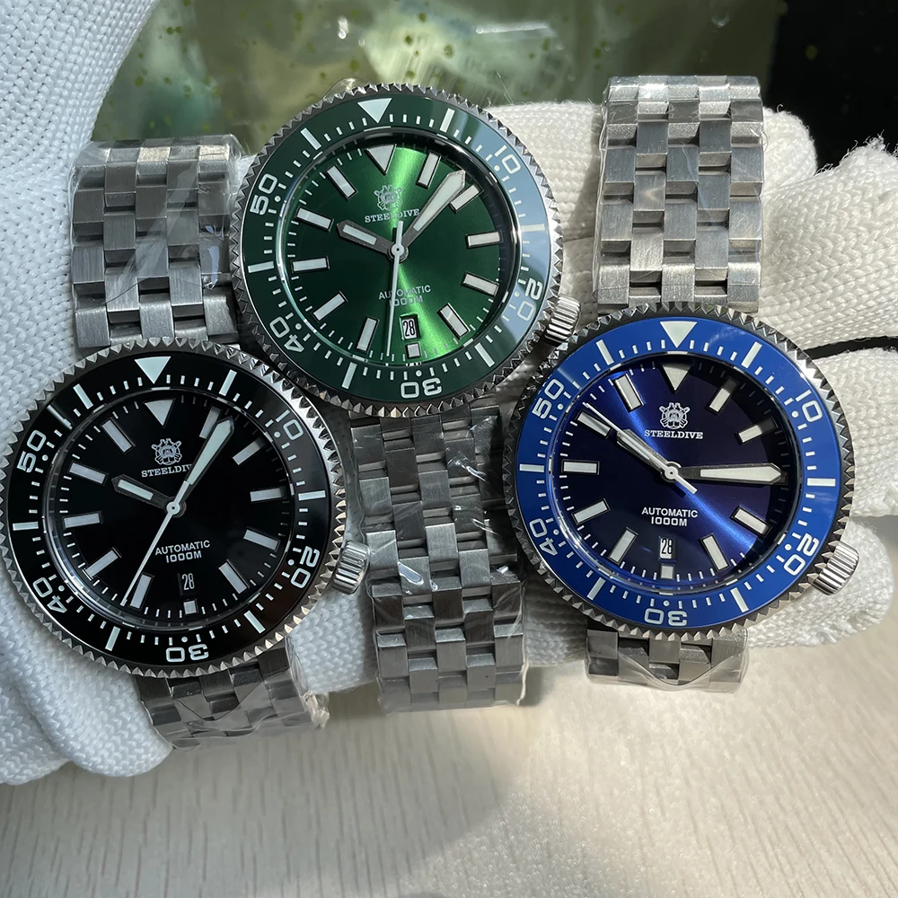 SD1976 STEELDIVE Automatic 1000m Diver Watch