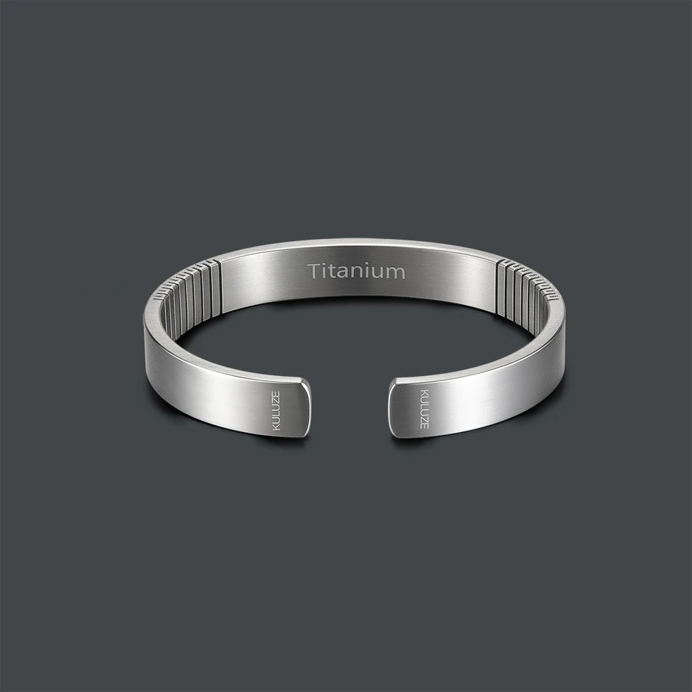 Titanium Golf Athletic Cuff Bracelet for Men Women