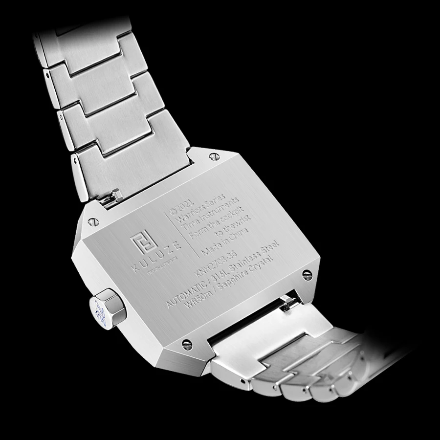 KULUZE Men's Automatic Watch Luxury Japan Movement