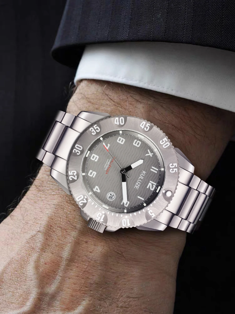 Japan Luxury Titanium Sport Automatic Mechanical Watch