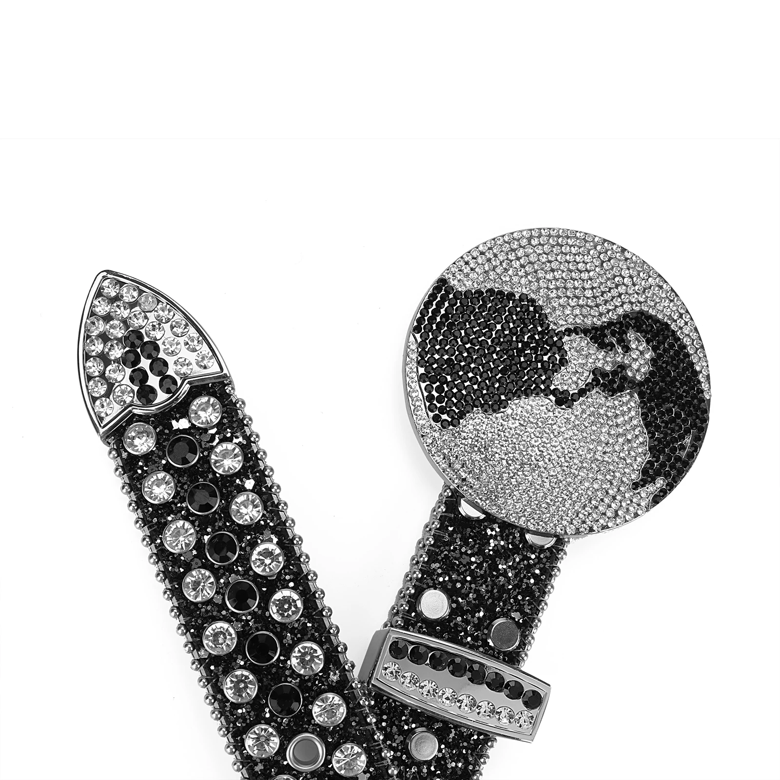 Western Bling Bling Crystal Diamond Studded Belts