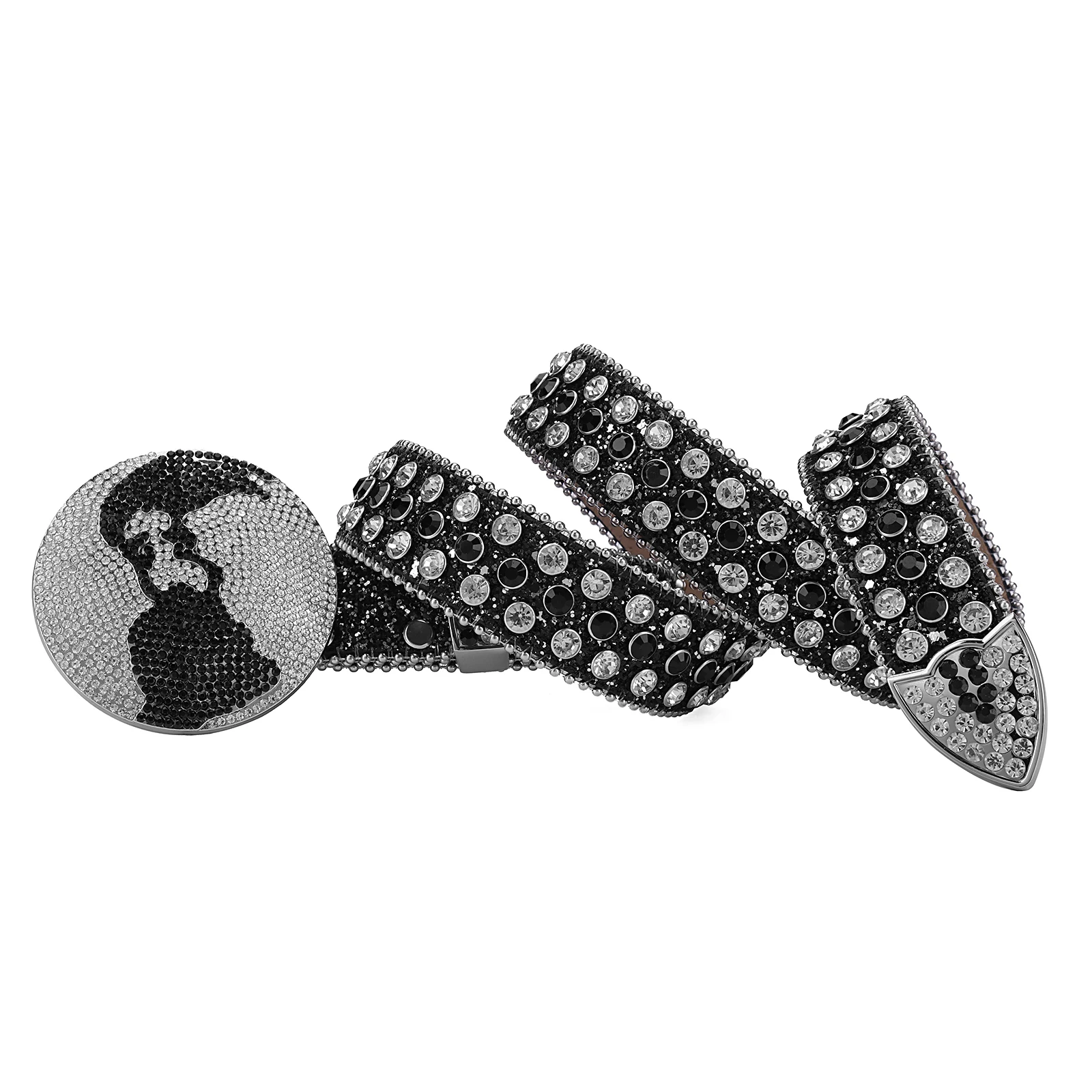 Western Bling Bling Crystal Diamond Studded Belts