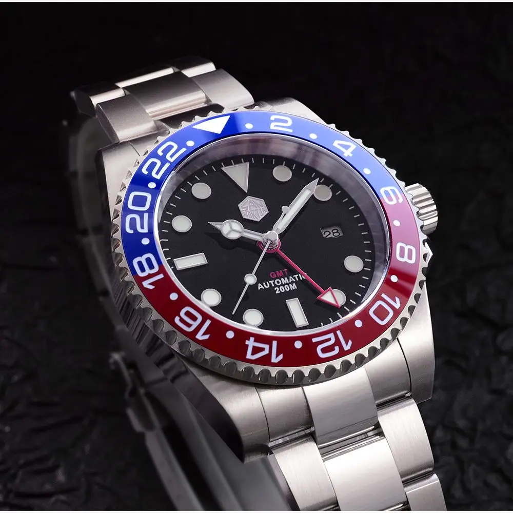 San Martin GMT Mechanical Automatic Watch SN0016