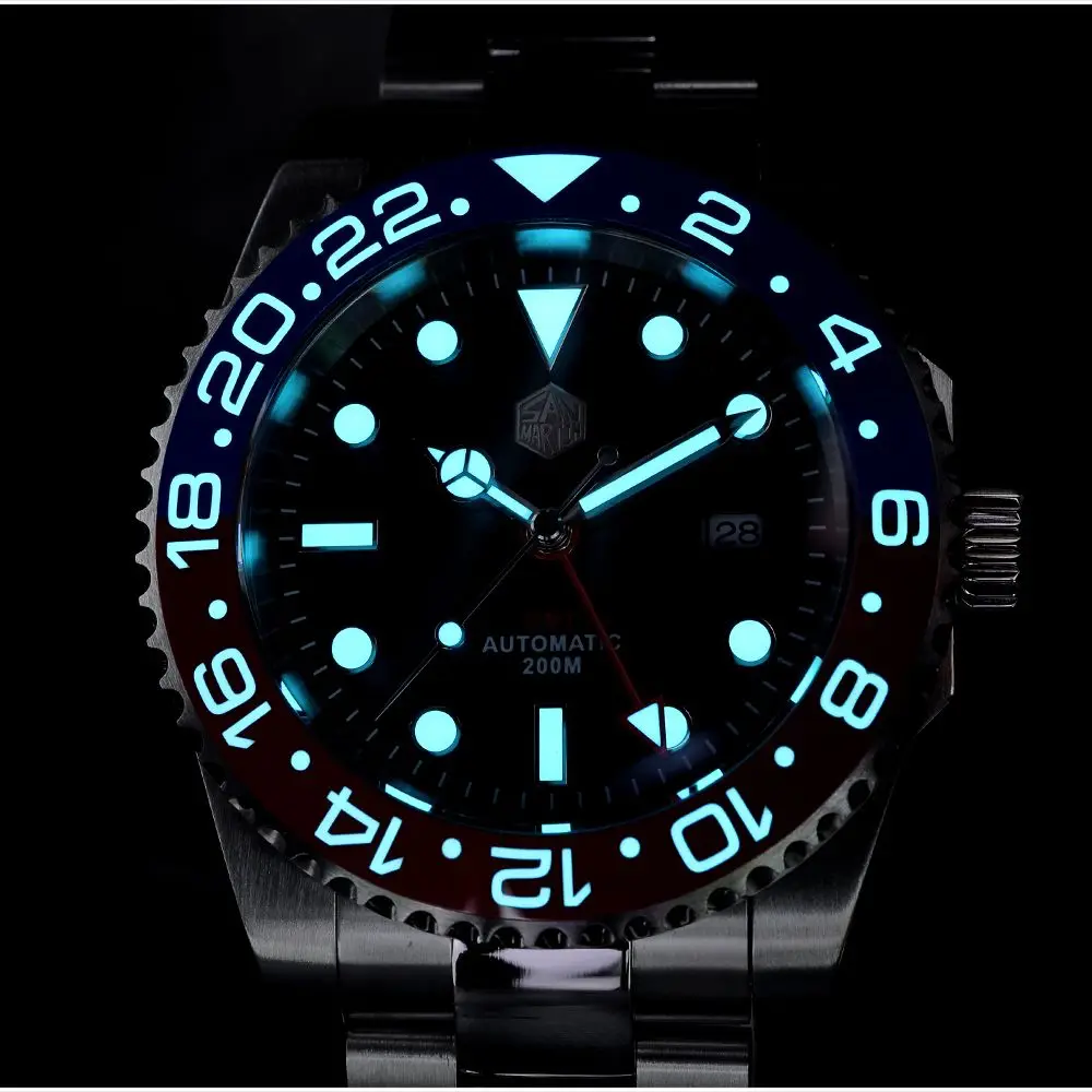 San Martin GMT Mechanical Automatic Watch SN0016