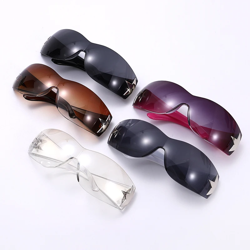 Designer One Piece Sunglasses for Women Uv400