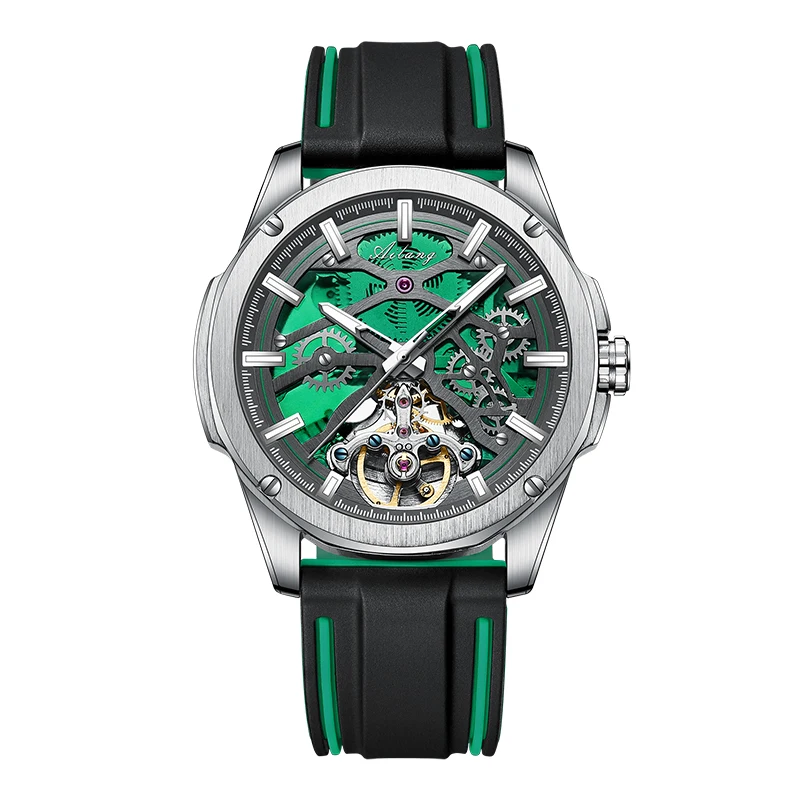 Men's Skeleton Automatic Mechanical Watch AILANG 8012