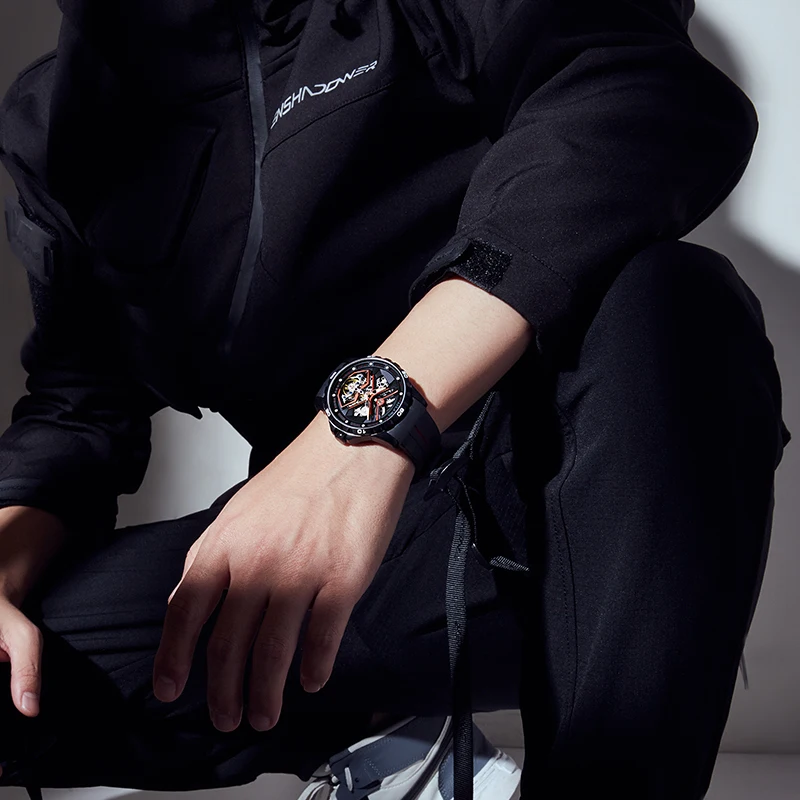 New Skeleton Tourbillon Mechanical Watch AILANG 6025