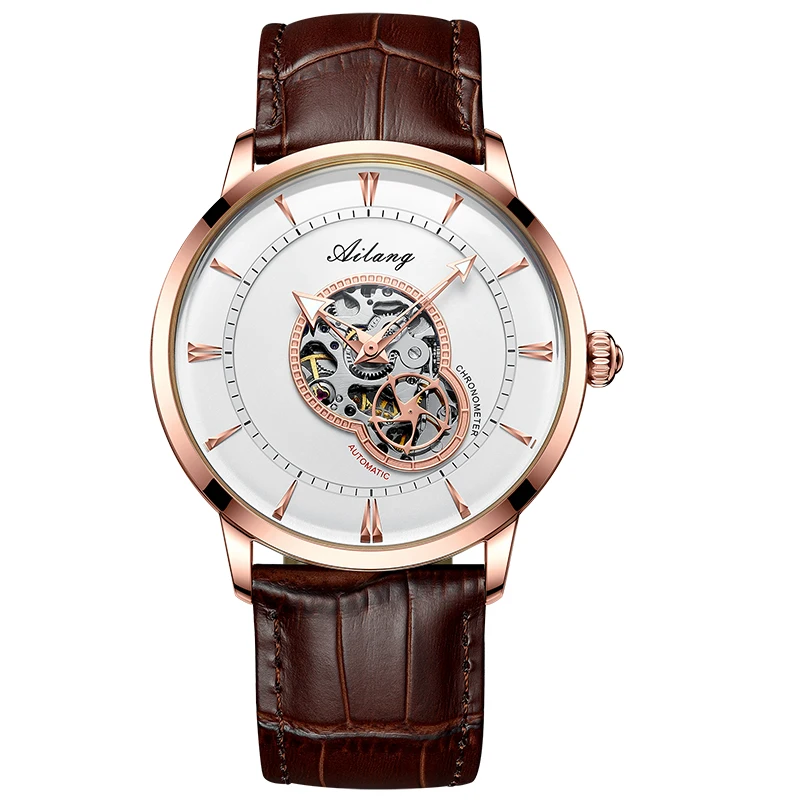 Luxury Waterproof Ultra Thin Hollow Out Watch