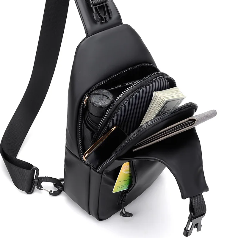 Chest Bag for Men Waterproof Sling Bag