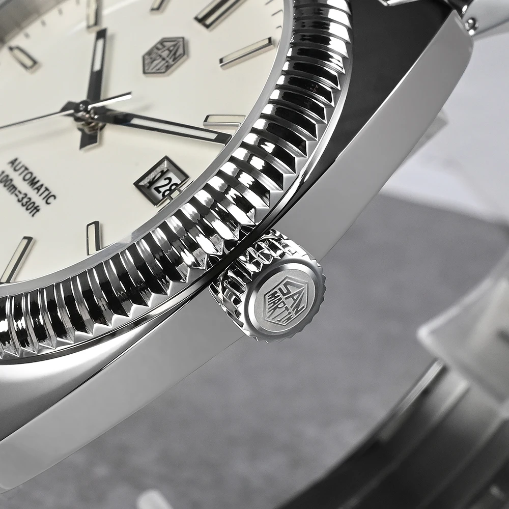 Mens Casual Watches San Martin Sapphire Glass