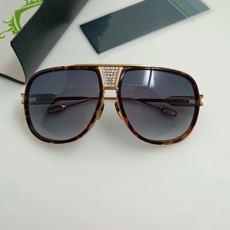 Rimless Sunglasses Grandmaster Classic Five Big Frame
