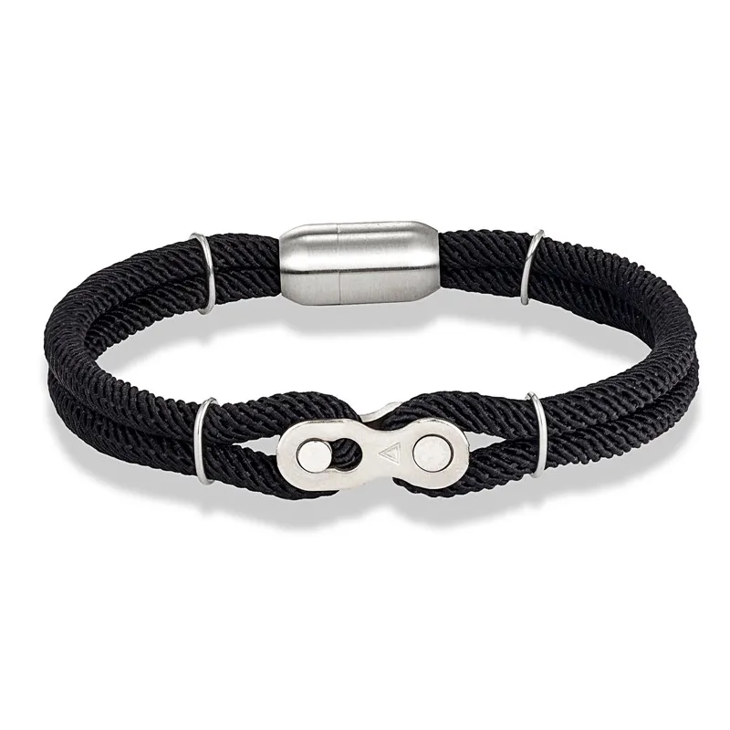 Nautical Rope Bracelets with Magnet Buckle