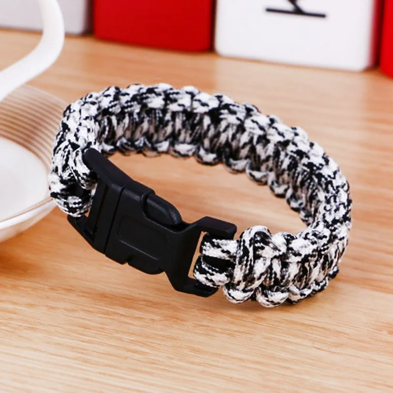 Survival Paracord Bracelet Outdoor Camping Hiking
