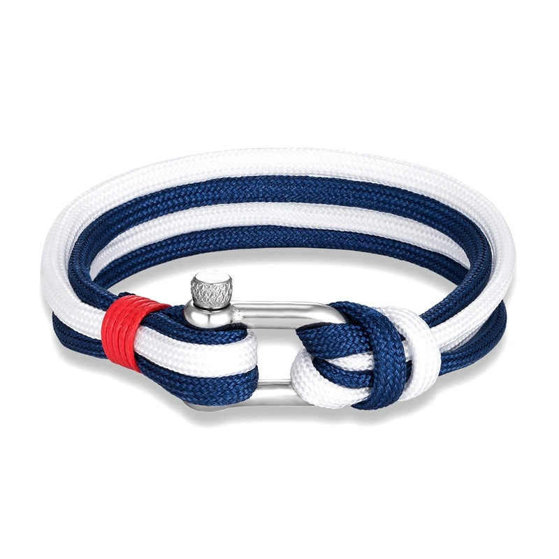 Shackle Bracelet Paracord Survival for Men Women