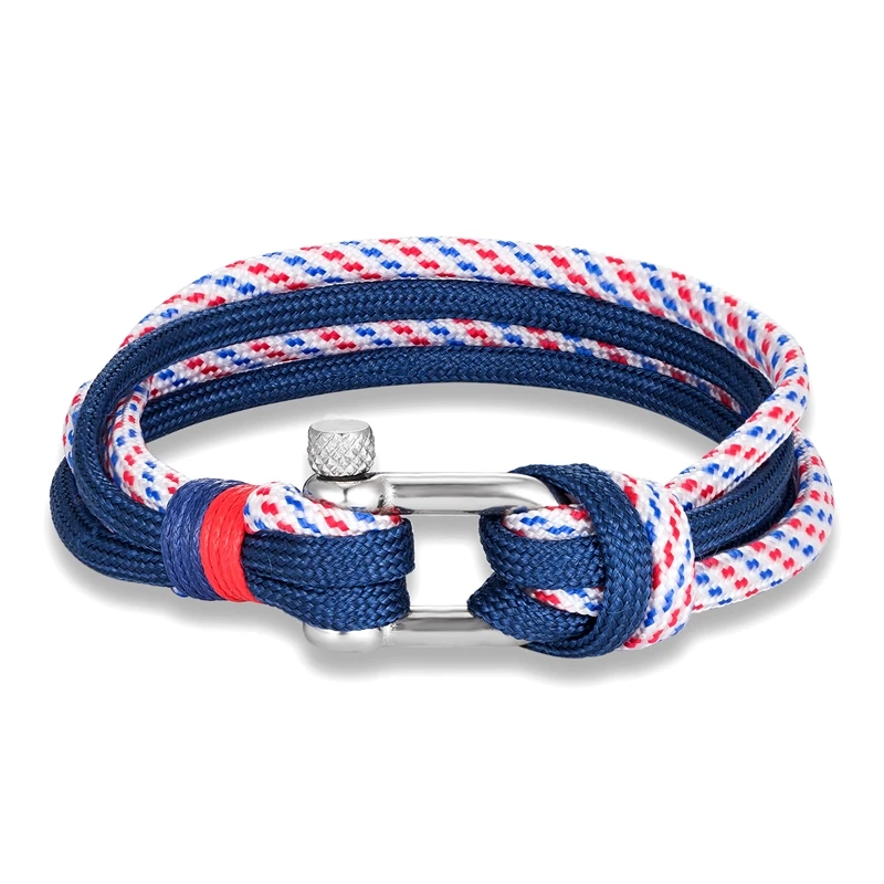 Shackle Bracelet Paracord Survival for Men Women