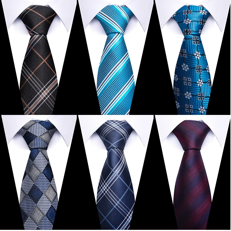 Mens Formal Striped Silk Tie