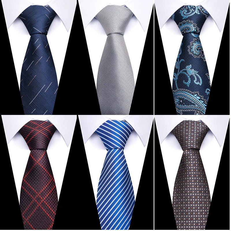 Mens Formal Striped Silk Tie