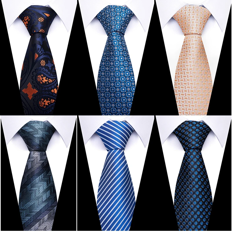 Mens Formal Striped Silk Tie