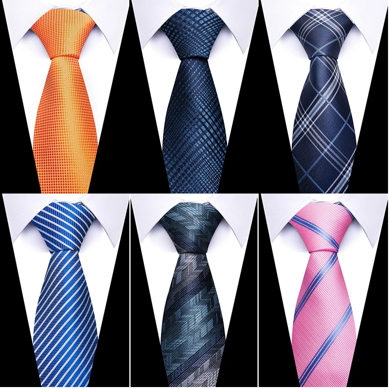 Mens Formal Striped Silk Tie