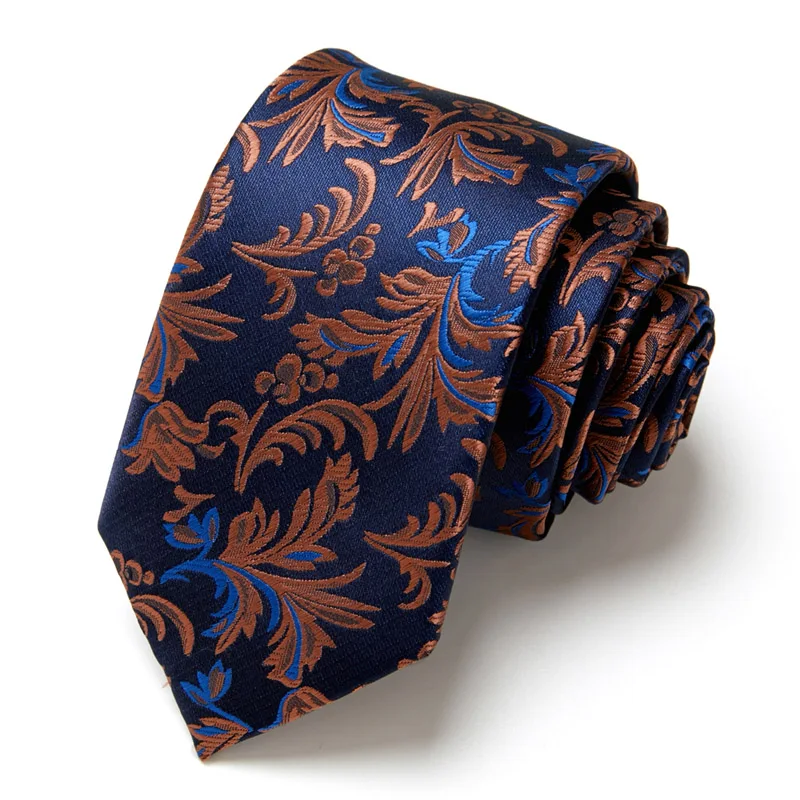 Elegant Floral Patterned Tie For Men