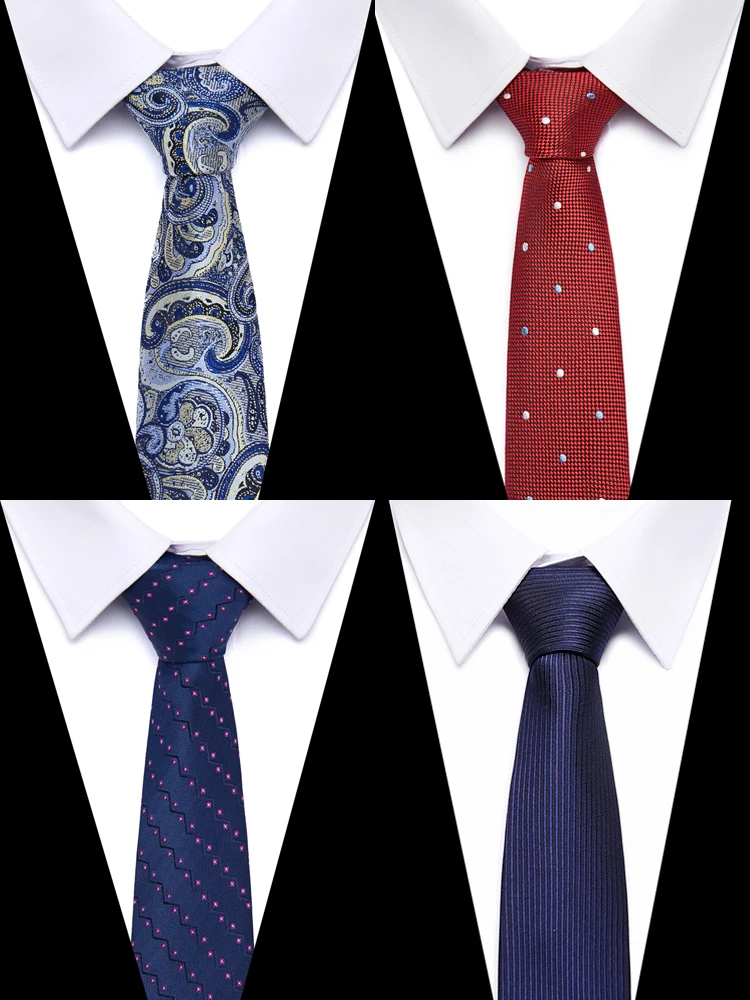 Elegant Floral Patterned Tie For Men