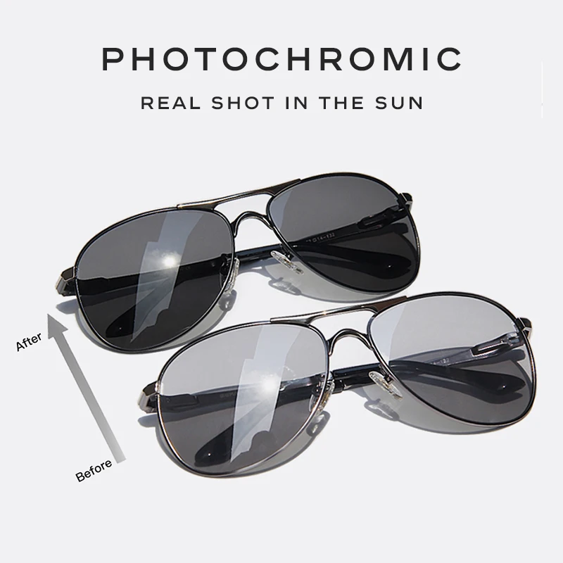 Driving Photochromic Polarized CAPONI Sunglasses
