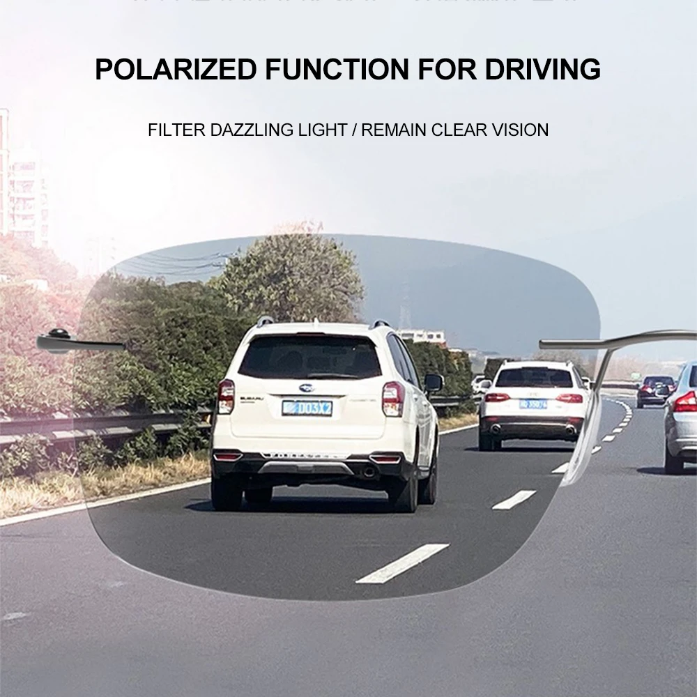 CAPONI Polarized Rimless Classic Design Sunglasses