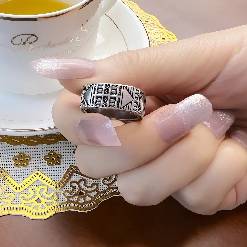 Lucky Ring Ethnic Europe Mysticism Fine Jewelry