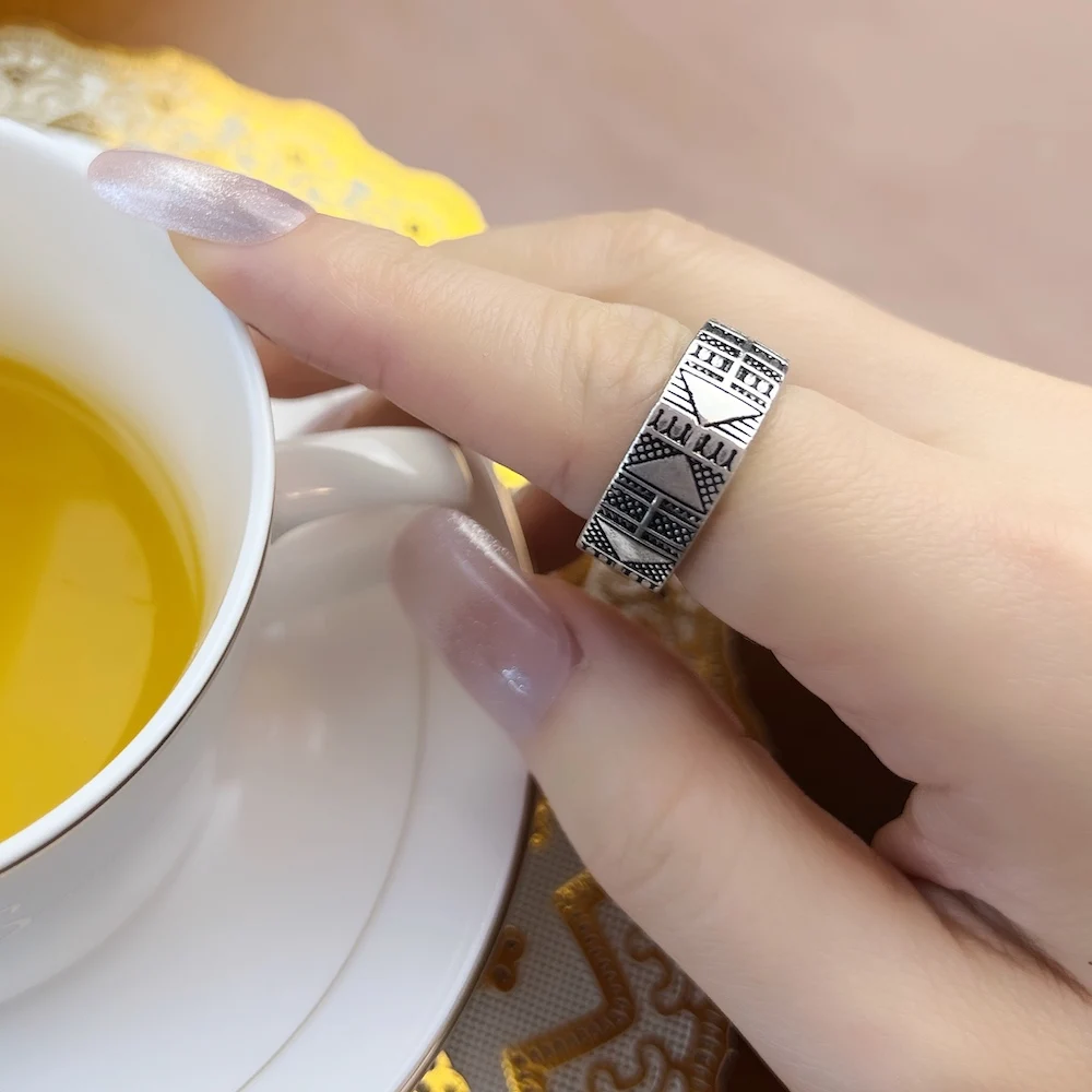 Lucky Ring Ethnic Europe Mysticism Fine Jewelry