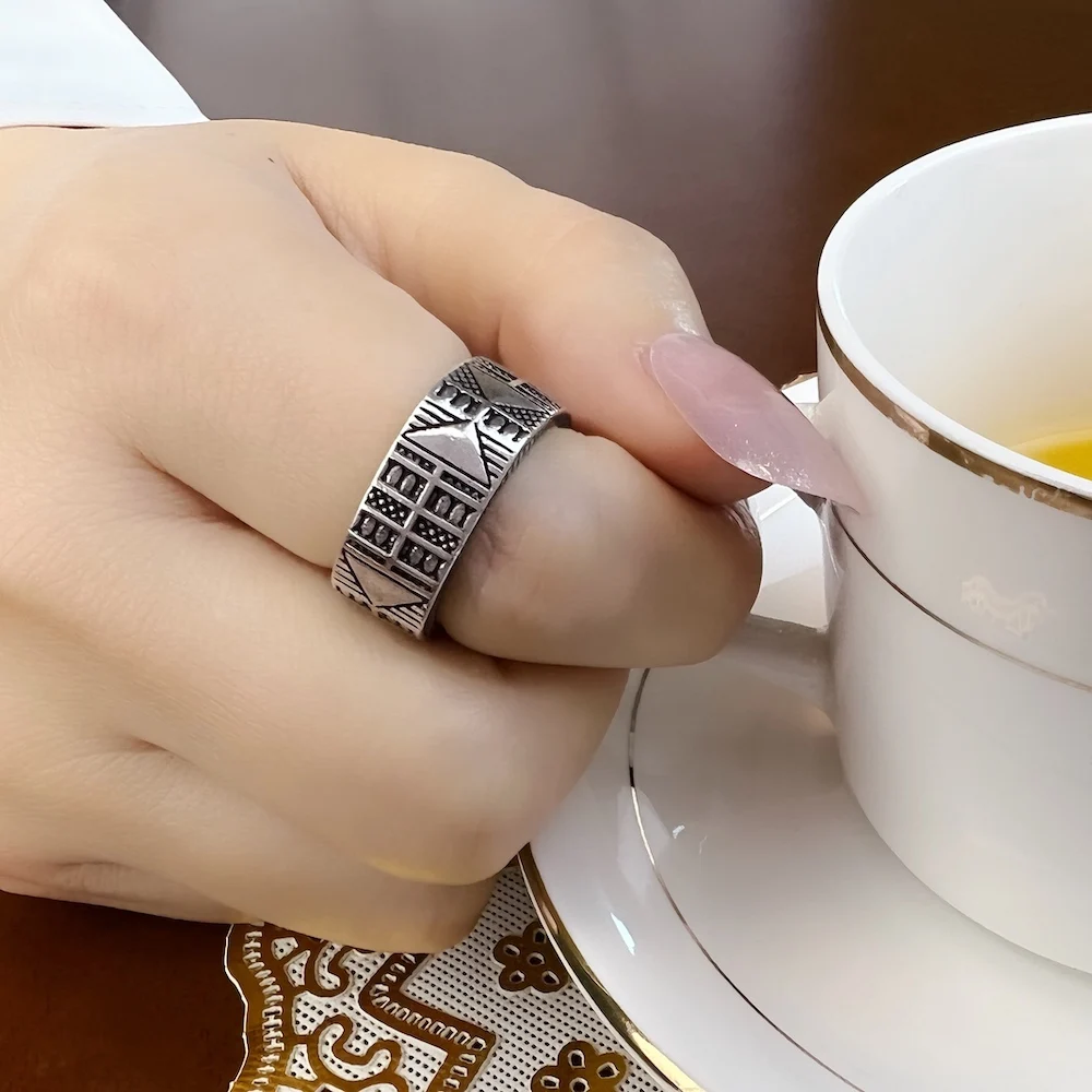 Lucky Ring Ethnic Europe Mysticism Fine Jewelry
