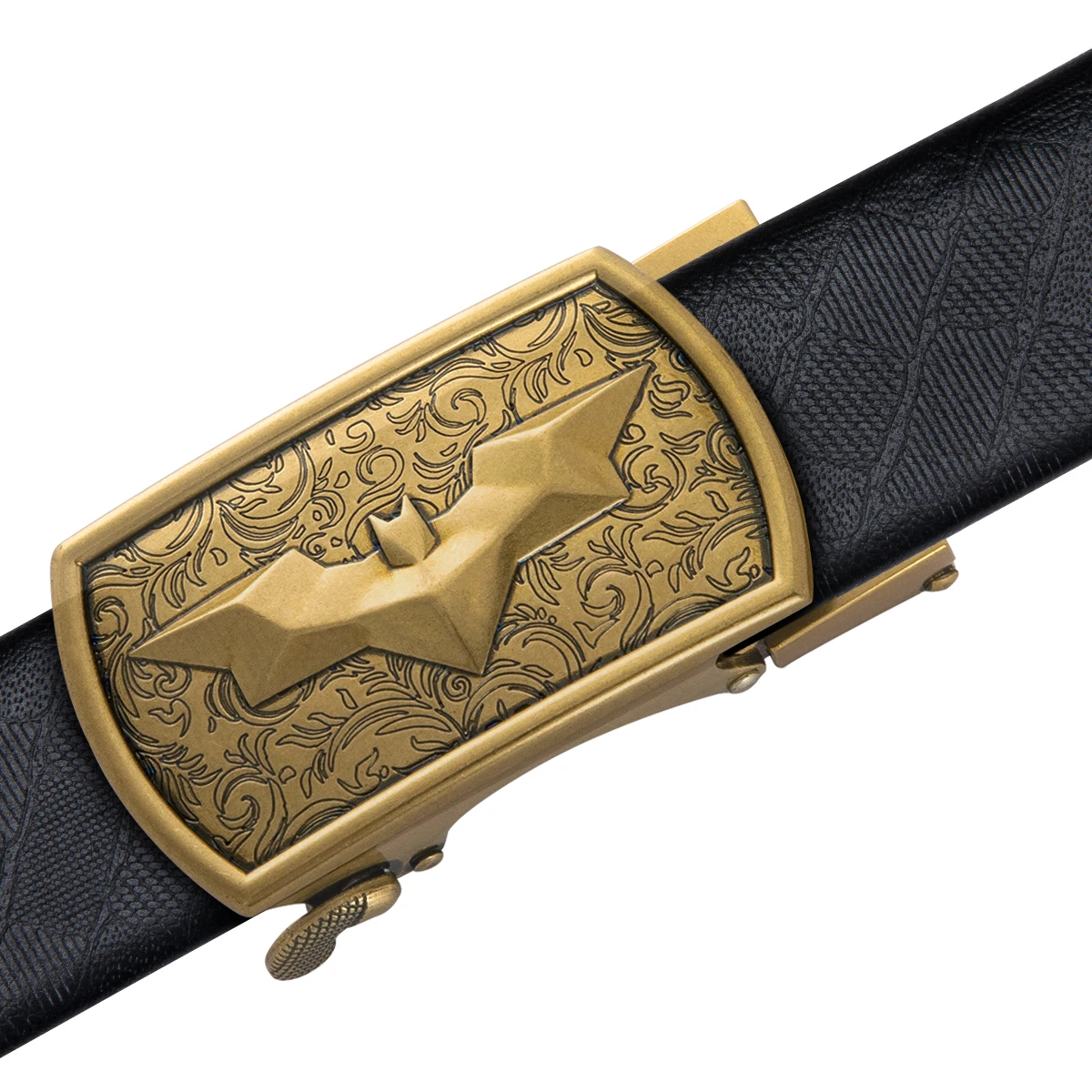 Fashion Leather Belts with Automatic Buckle