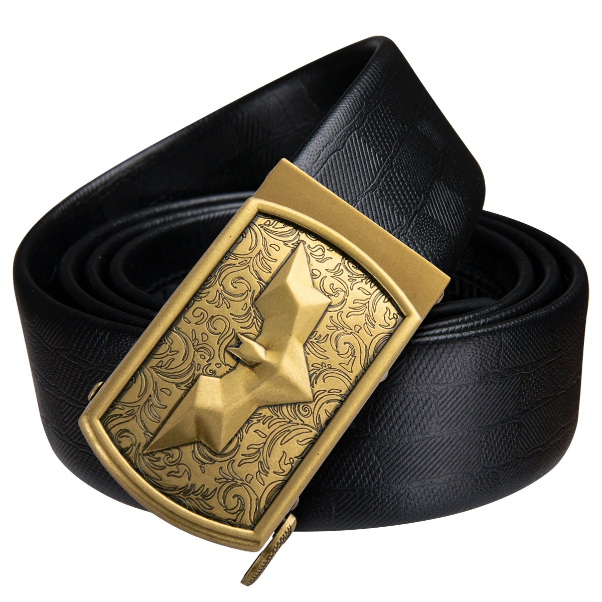 Fashion Leather Belts with Automatic Buckle