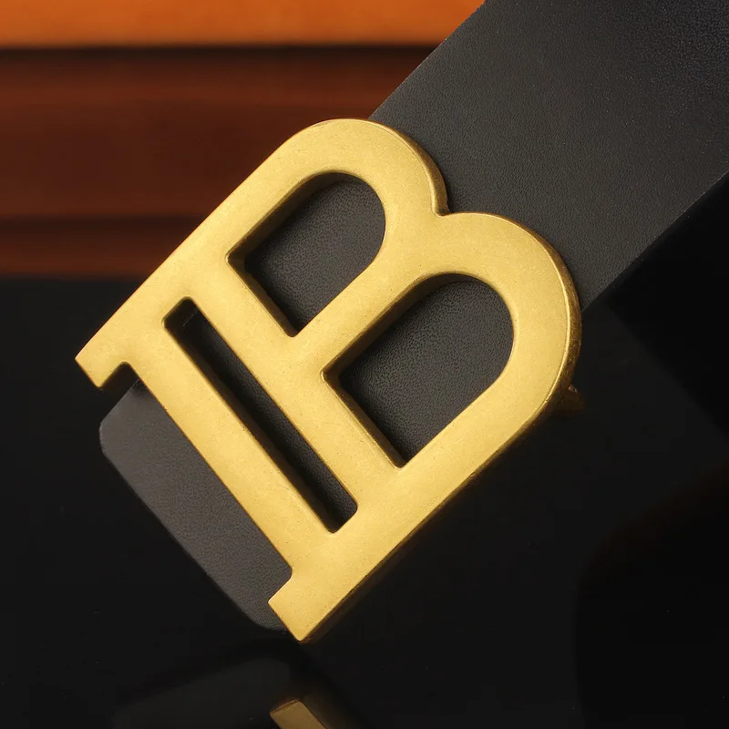 Smooth Buckle Luxury Fashion B Belt Buckle