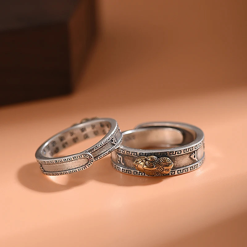 Trendy S925 Silver Pixiu Ring