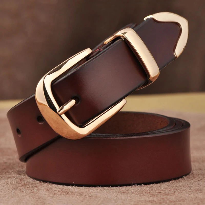 Women's Genuine Leather Belts for Jeans