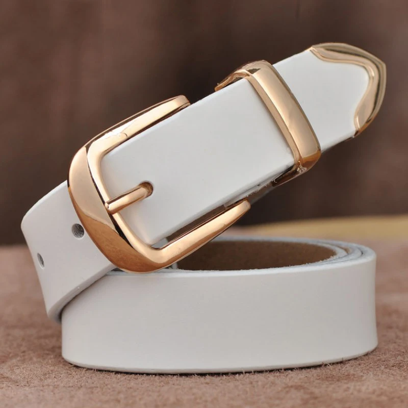 Women's Genuine Leather Belts for Jeans
