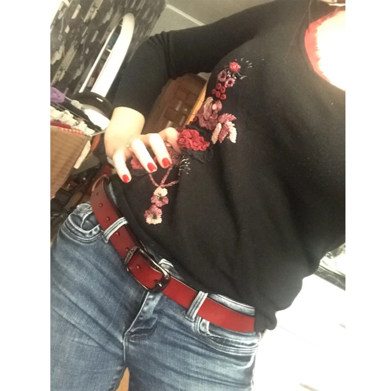 Fashion Retro Women's Genuine Leather Belt