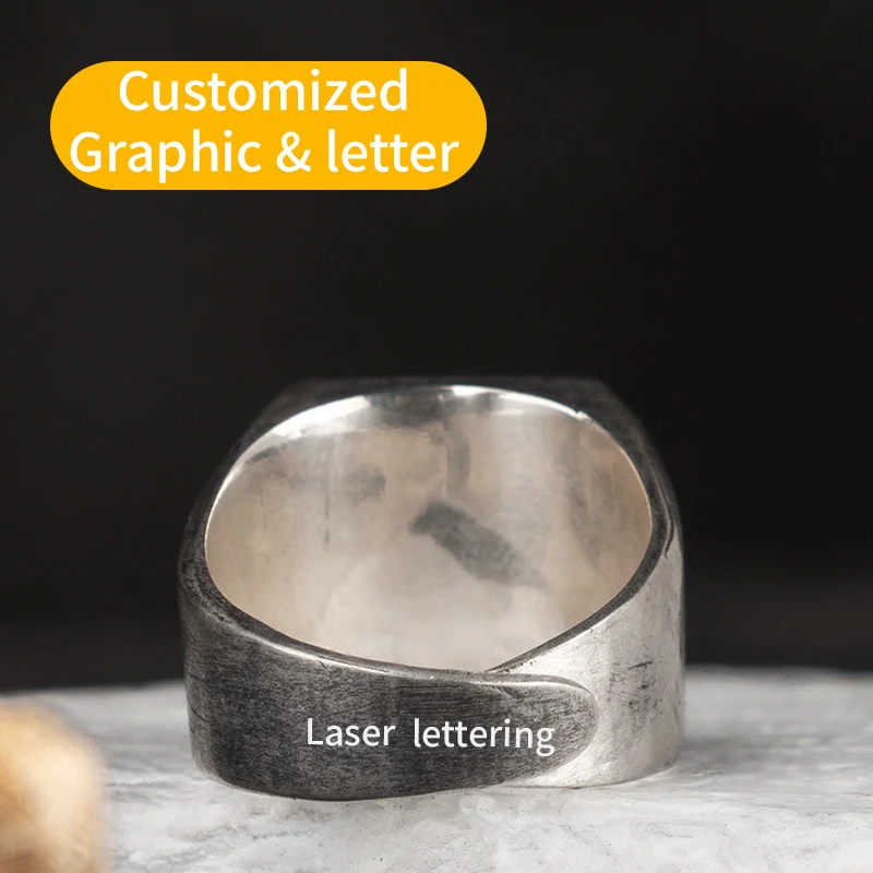 925 Silver Viking Valknut Ring