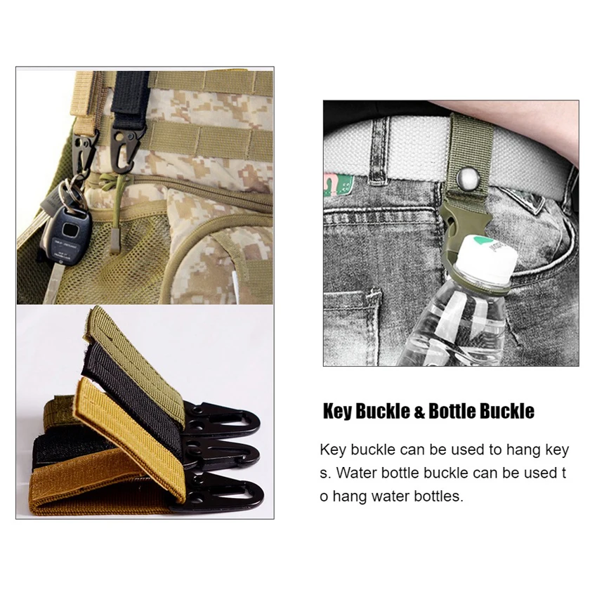 Quick Release Buckle Elastic Belts For Men