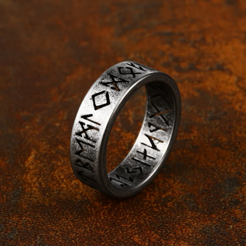 Stainless Steel Vintage Viking Norse Nordic Rings
