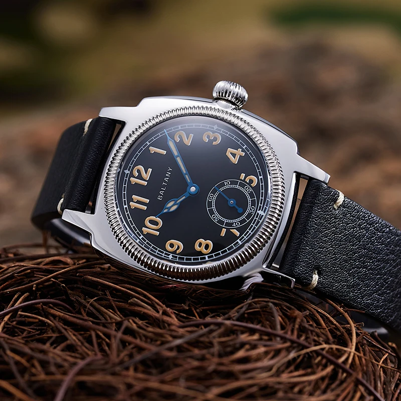 Baltany Vintage Dress Watch MOP Dial